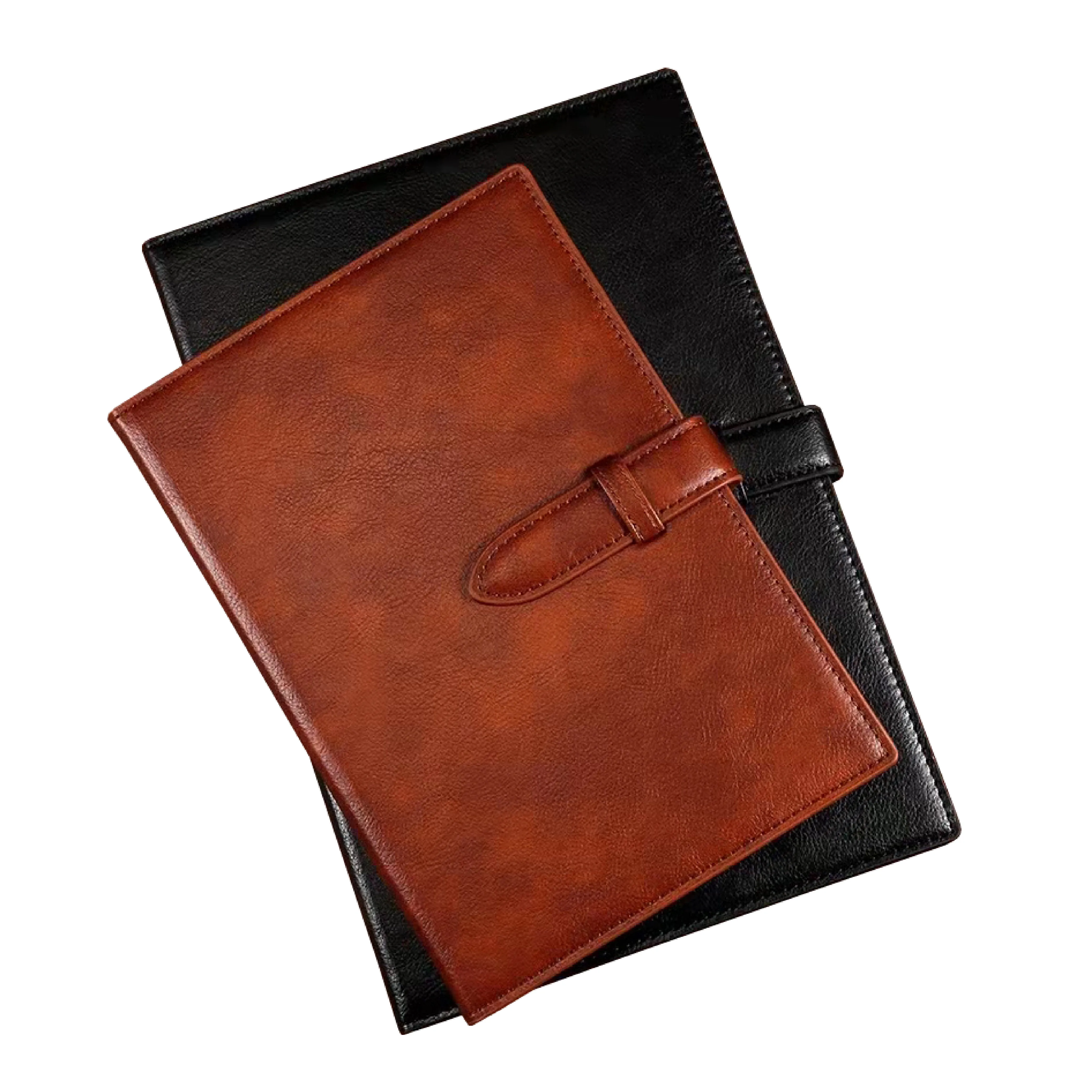 Hardcover notebooks a5 PU leather custom logo printed books business journals planner manufacturer personalized diary