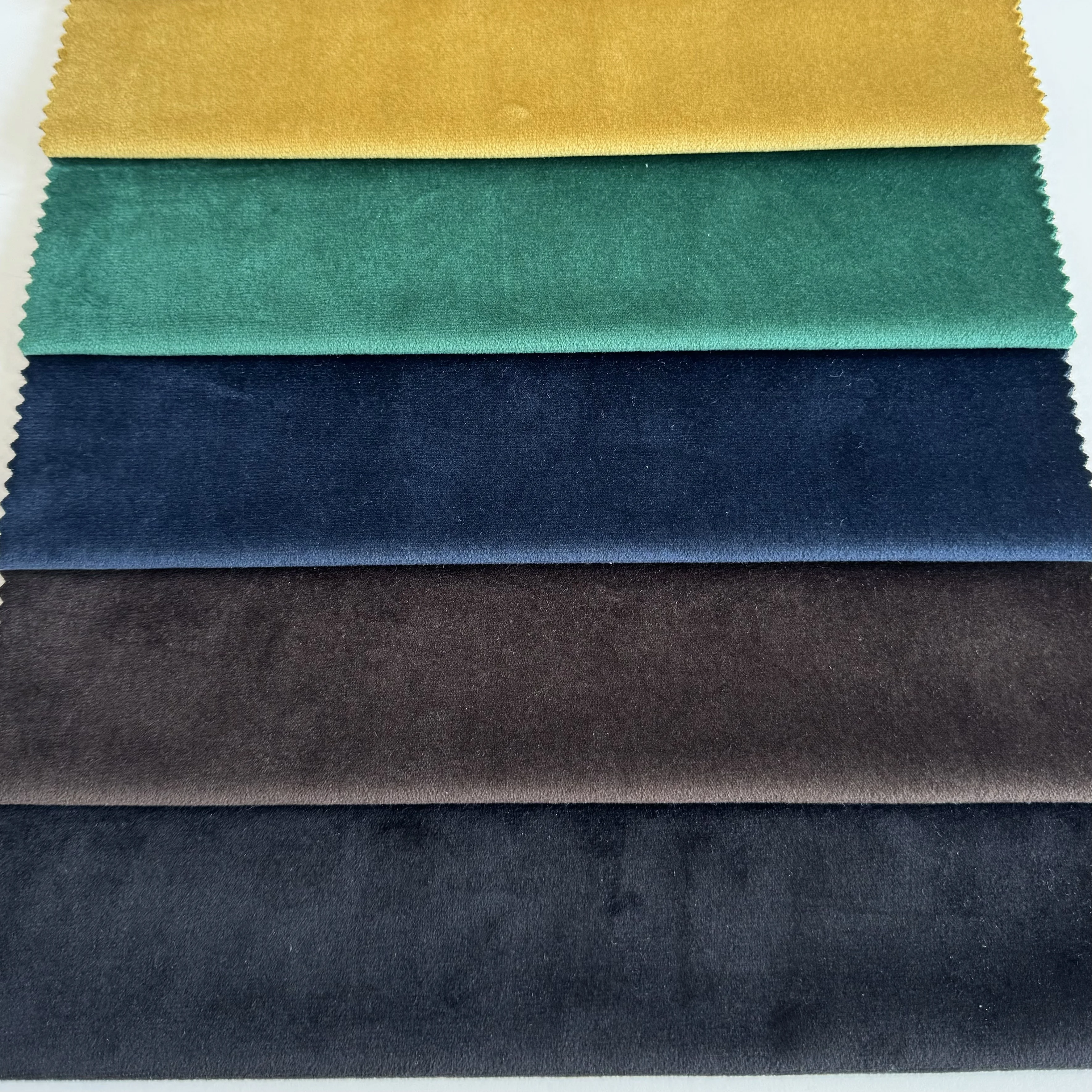 Sinovel 2025 New Arrivals 100% Polyester Holland Velvet Fabric Upholstery Fabric for Furniture Textile for Sofa