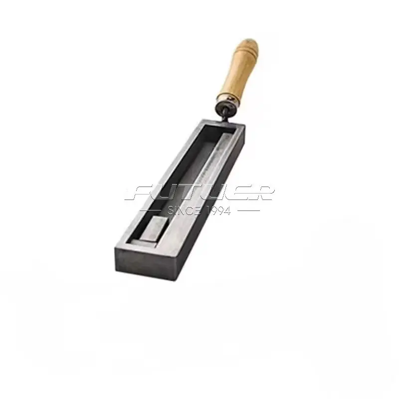 Customized High Density Pure Graphite Mold for Silver Gold Ingot Casting Professional Mold