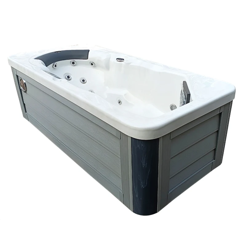 Freestanding Whirlpools Spa Pool Hot Tub 1 Person Bathtubs Bathroom Bath