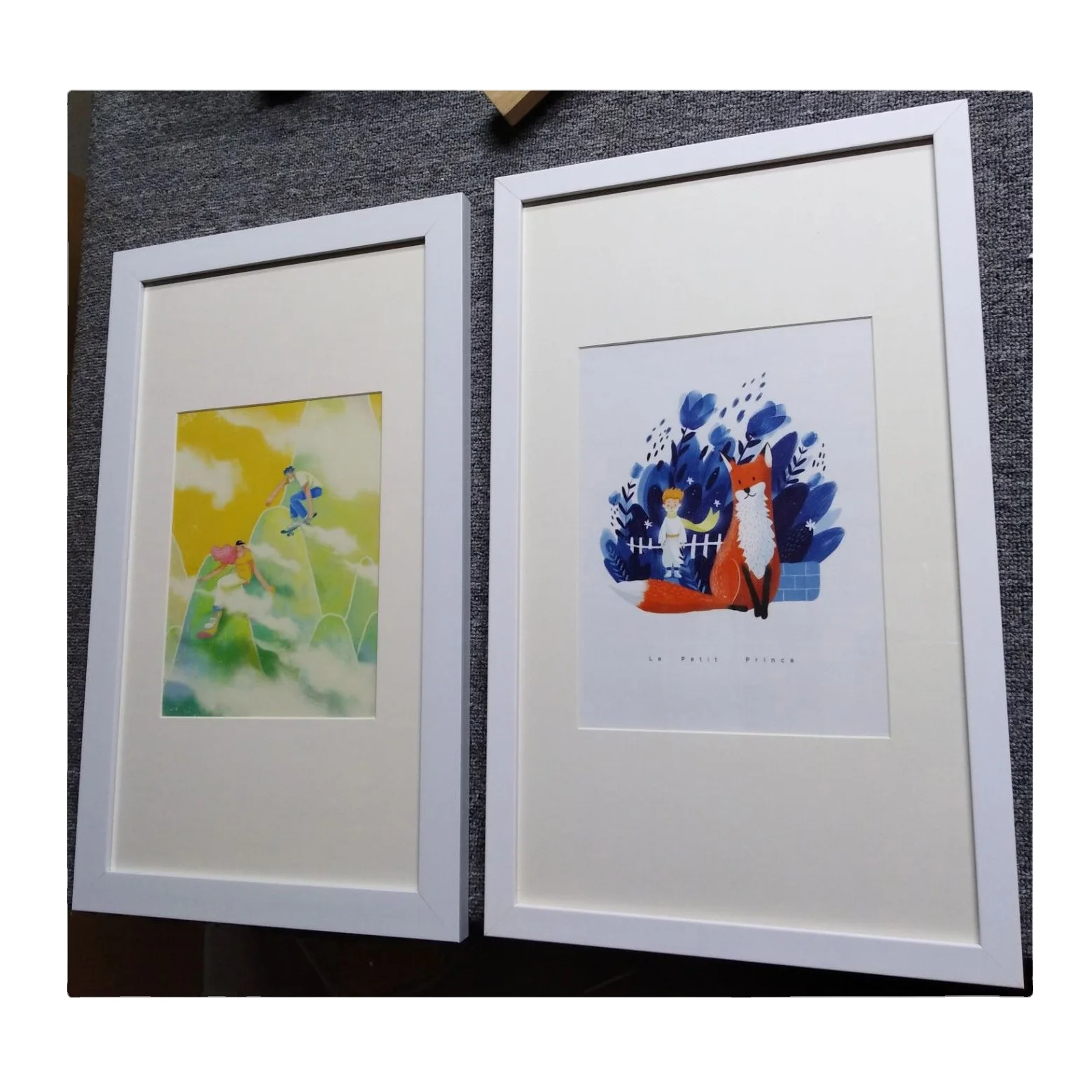 Gallery Wall Home Decor Simple Modern  Wooden Picture Photo Frames A4 11x14 16x20 20x28 Wooden Black poster Picture Frame