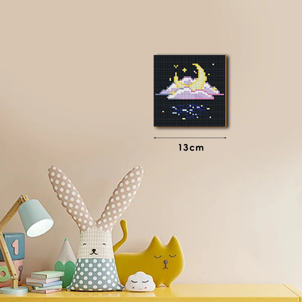 13x13cm Diy Mosaic Diamond Embroidery Photo Custom Rhinestone Mini Diamond Painting Drop Shipping