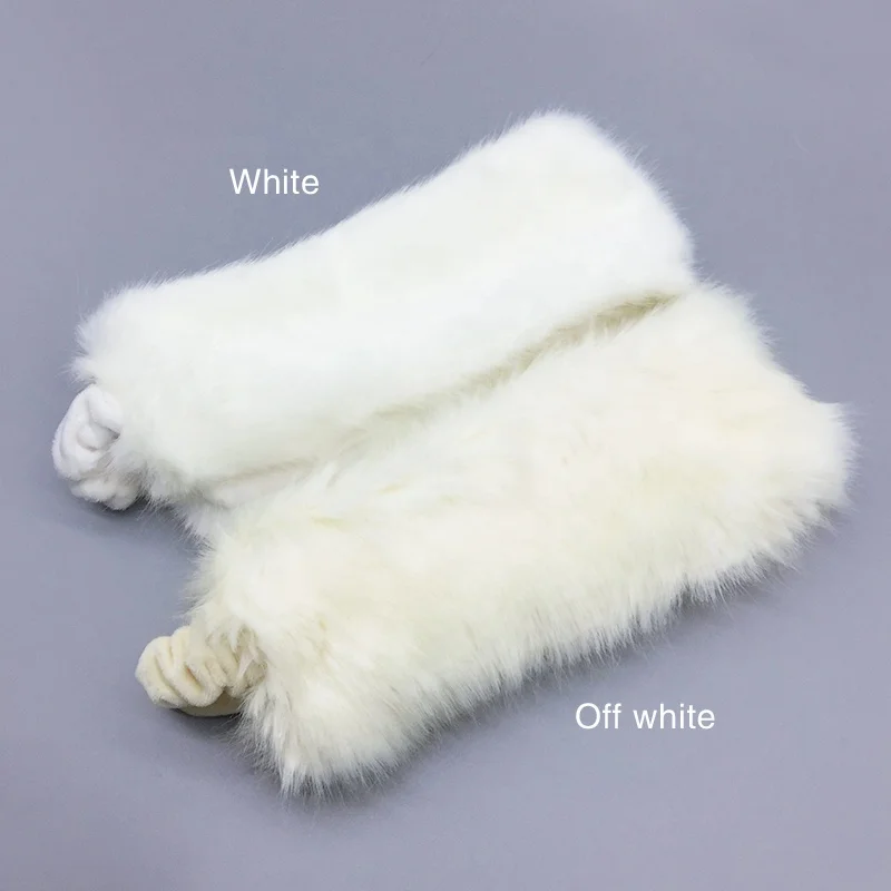 Повязка на голову из искусственного лисьего меха модная пушистая Лыжная шапка теплая головная повязка Эластичная