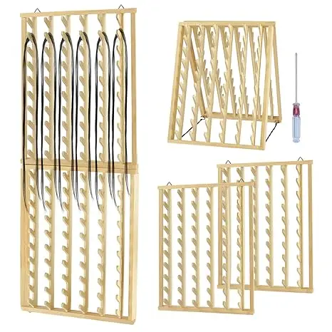 120-Spool Thread Foldable Wooden braiding hair rack Easel Display Stand Hairdressers 3 in 1 Hair Braiding Rack