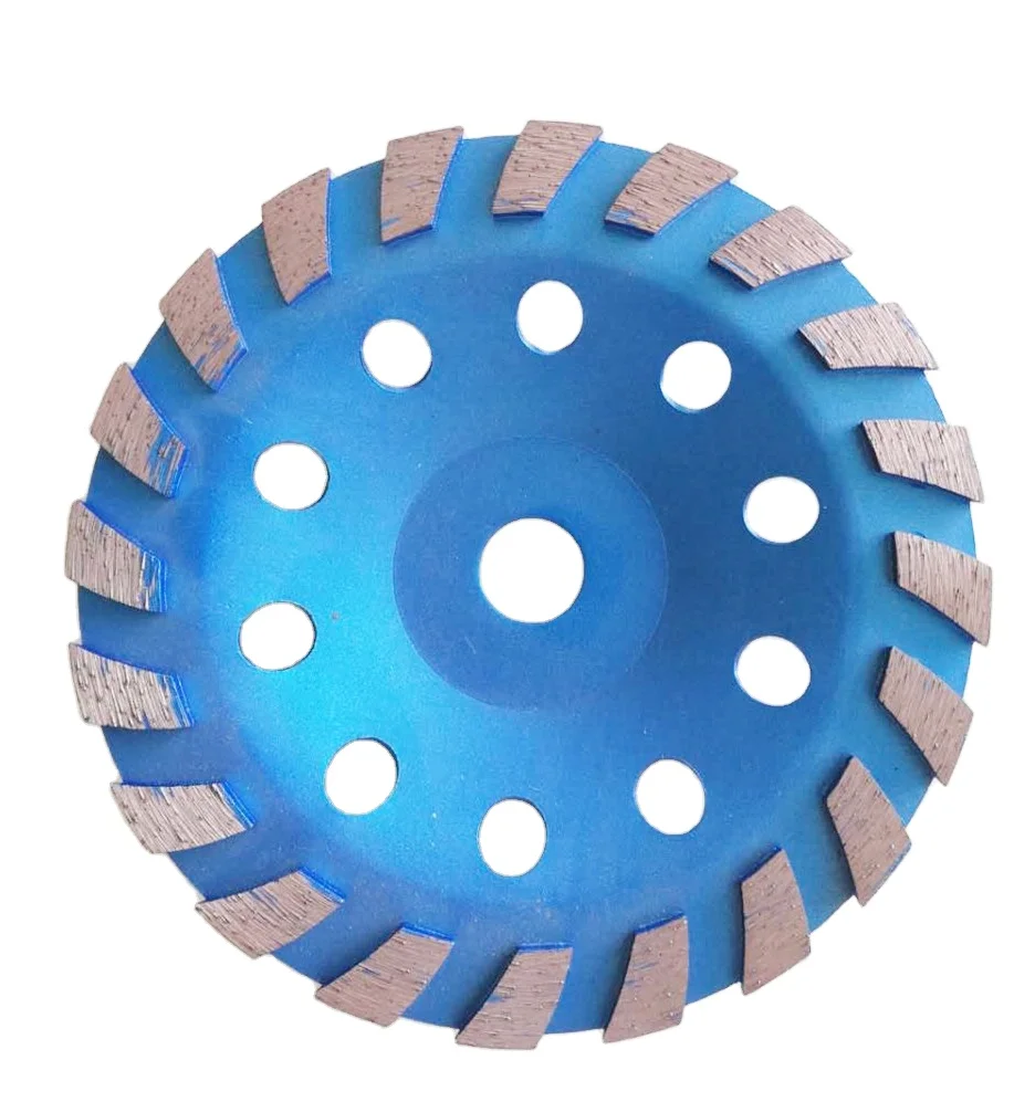 100mm 125mm Granite Concrete Marble Abrasive Tools Cold Press Cup Wheels Diamond Grinding Wheels /