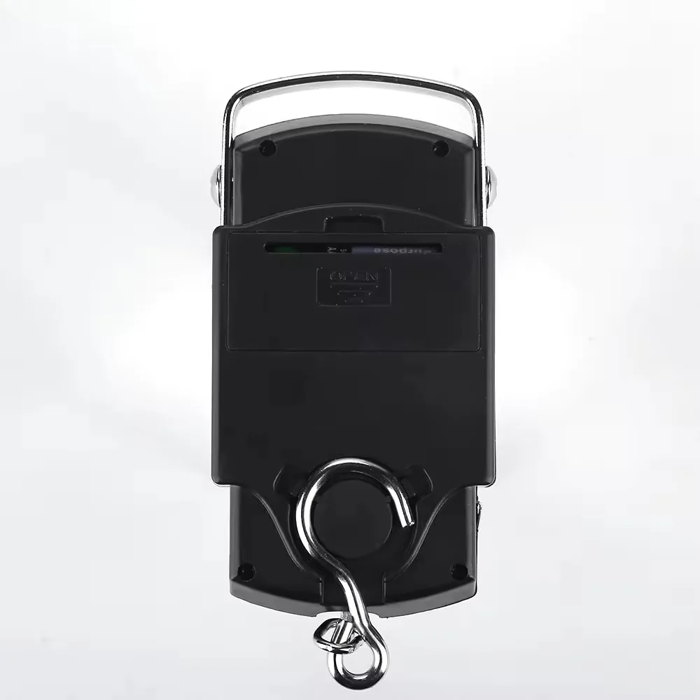 Wholesale 50kg Portable Weight Machine Scale With Measuring Tape Pocket Hanging Fishing Scale Digital Luggage scale