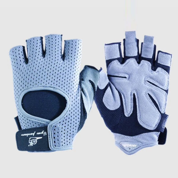 Workout cross fit training fingerless weight lifting gym fitness gloves for men women