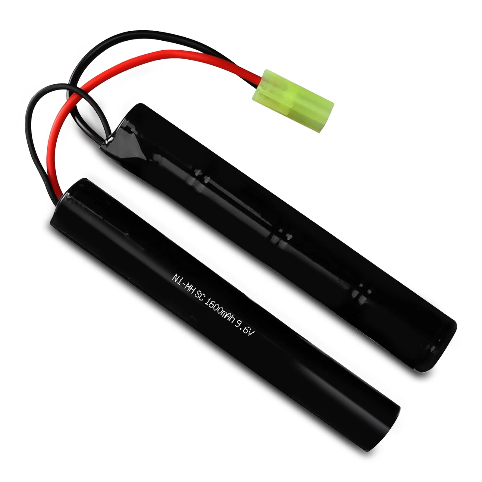 Аккумуляторная Батарея NIMH SC 1600MAH 9 6 V для мини-подключения ланч-бабочка страйкбола MP5 M4 G36C M110 SR25 M249 M240B M14