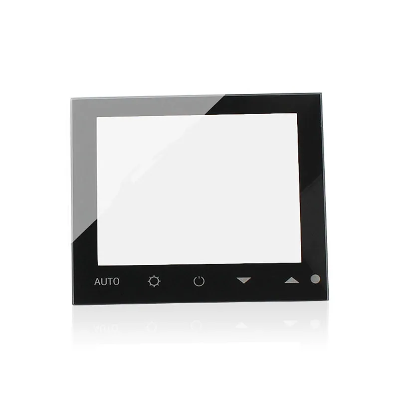 Трафаретная печать стекло защитная пленка из закаленного стекла с шелковой трафаретной печати шелк трафаретная печать зеркальное стекло