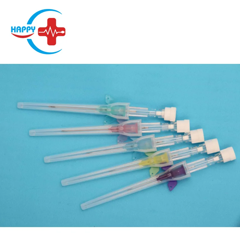 
HC-K037 For Sale IV cannula with Drug feeding mouth&Indwelling needle/Vein indwelling needle 