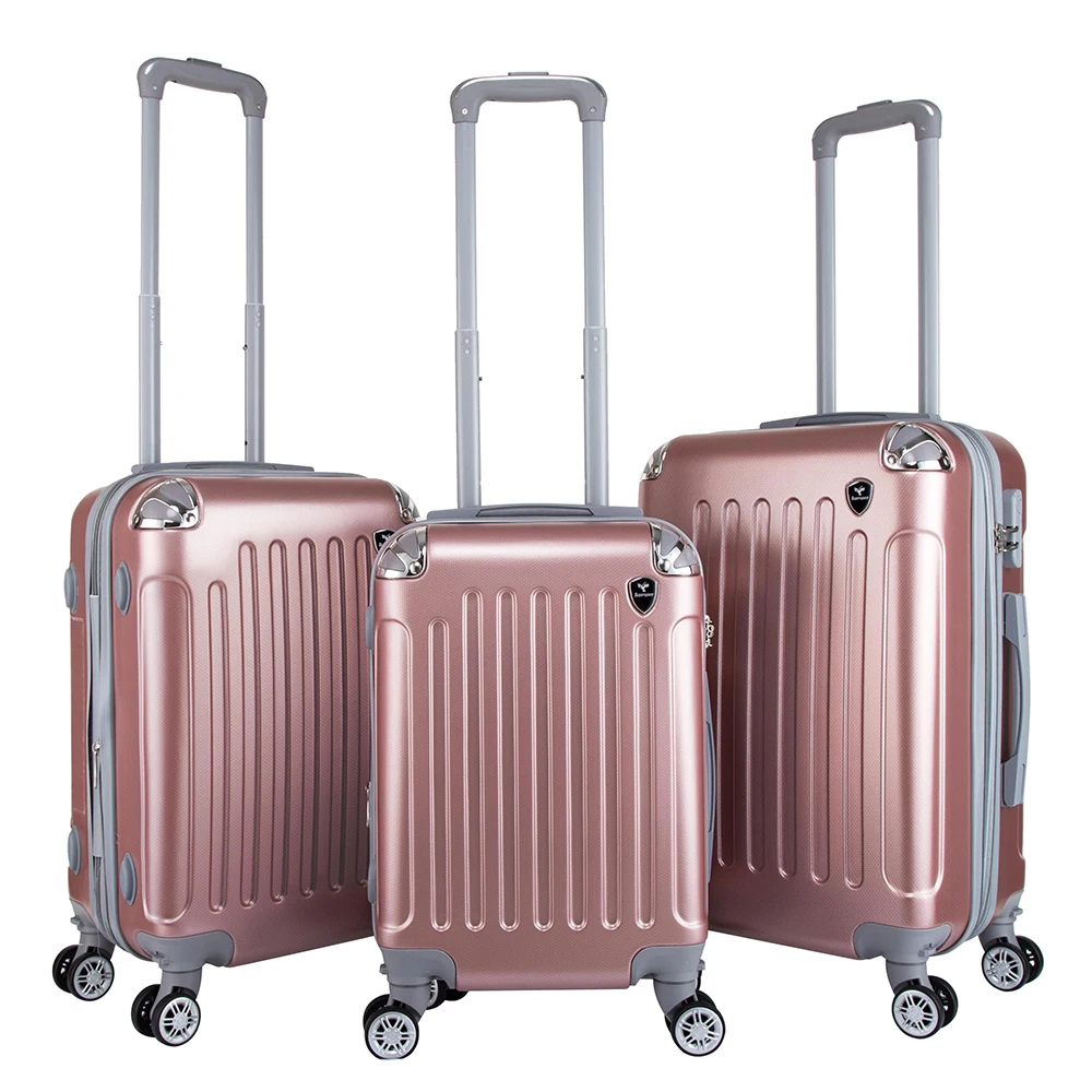
Bright luster 20.24.28 inches luggage travelling plastic suitcase sky travel luggage 