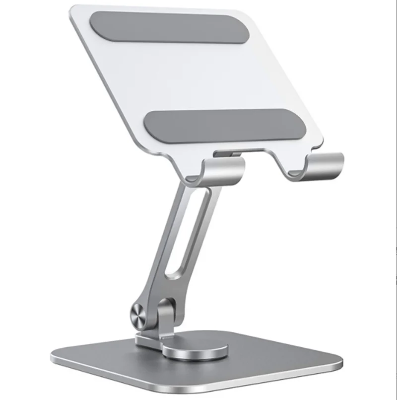 Tablet Stand Holder for Desk Dual Rod Support Aluminum Desktop Tablet Holder Adjustable Foldable Dock Multi Angl RiserCompatible