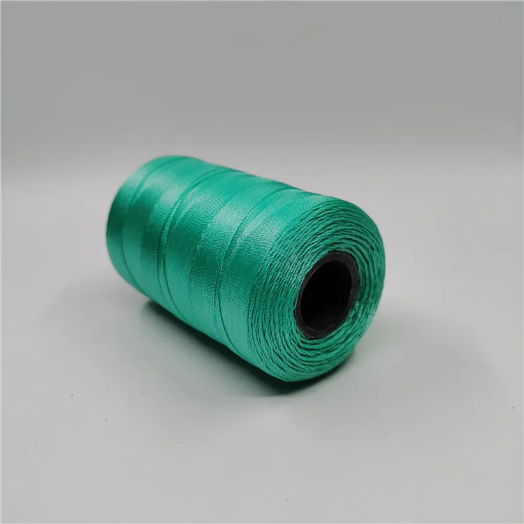 
Factory sale 210D/18 high tenacity dyed 100% nylon filament twsited fishing twine 