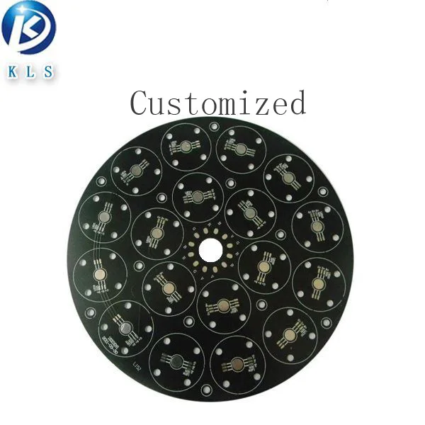high quality aluminum led pcb board round Aluminum PCB based plate 2 Layer Pcb For Led