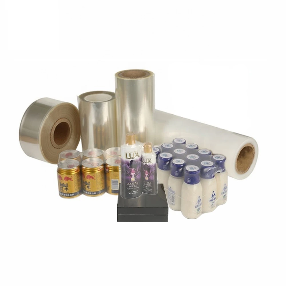 0.015-0.05mm shrinking tube shrink wrapping film roll packing calender IDPE PETG PET polyolefin PE heat POF PVC shrink film