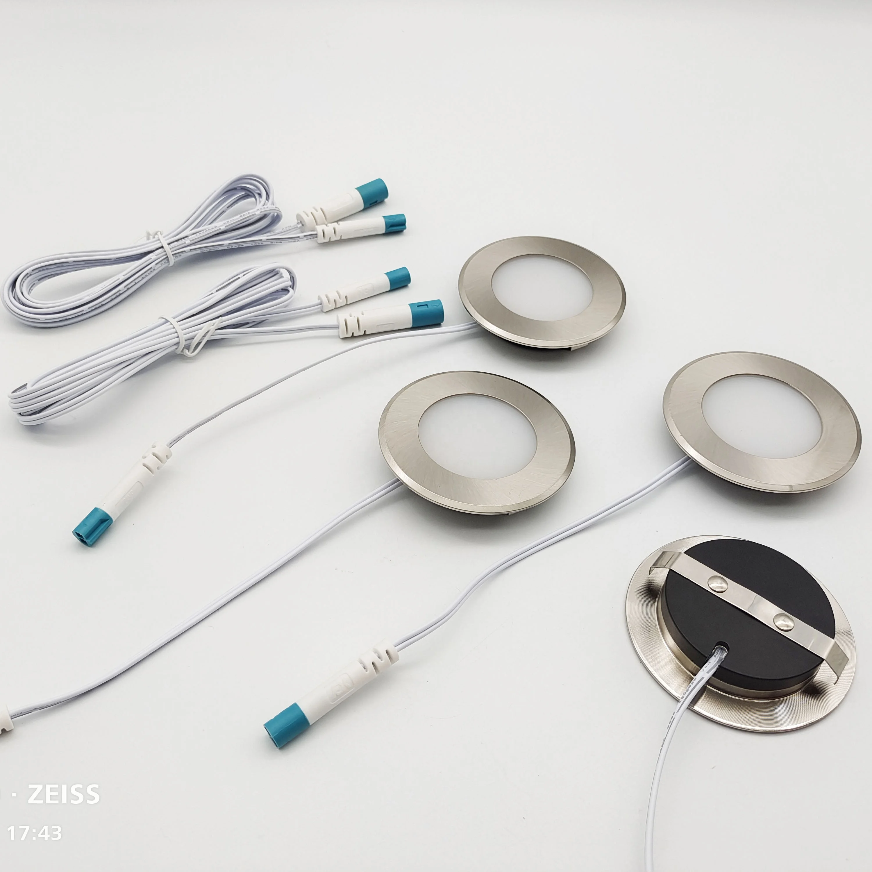 12 Volt Ceiling Lights Stainless Steel Ip65 Waterproof Round Marine Led Rgb Puck Lights For BoatYacht