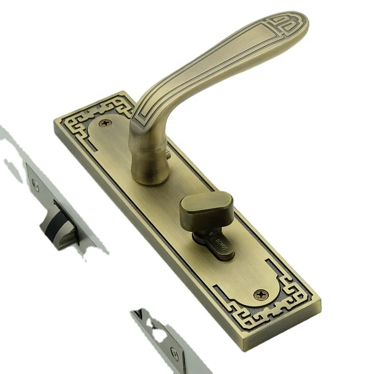 Antique Style Iron with Aluminum Alloy Door Handle