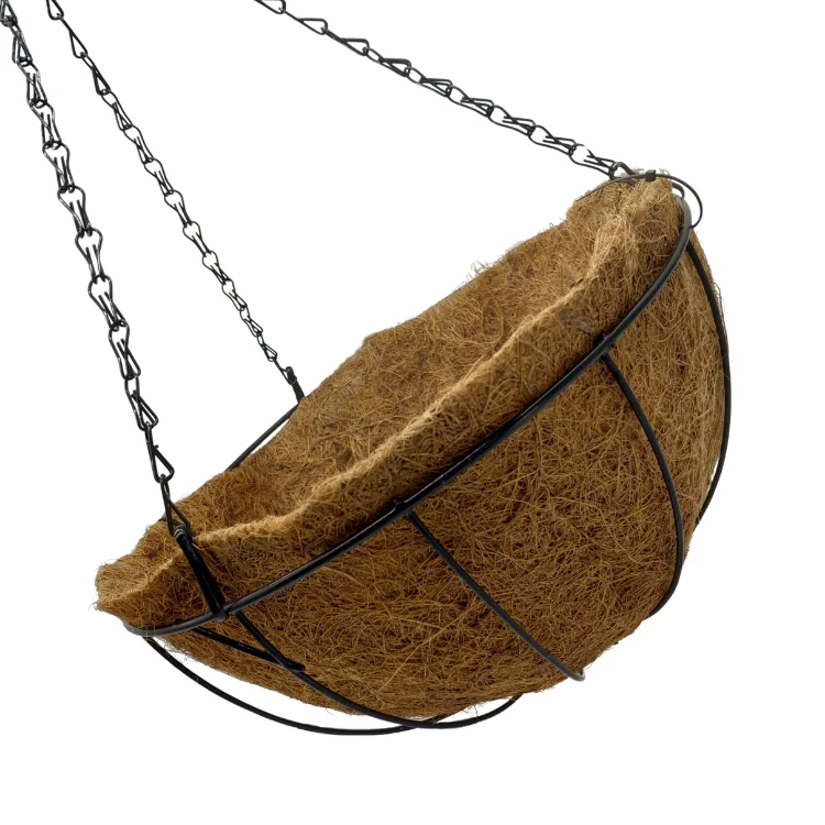 
10 inch coco liner hanging flower baskets plant pot 