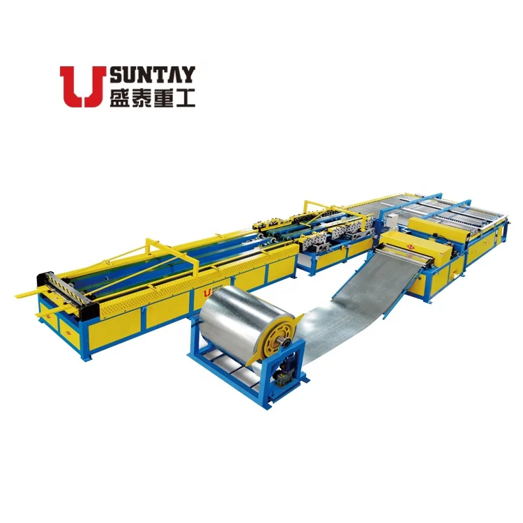 Квадратная трубопроводная формовочная машина, U-образная Автоматическая трубопроводная линия 5