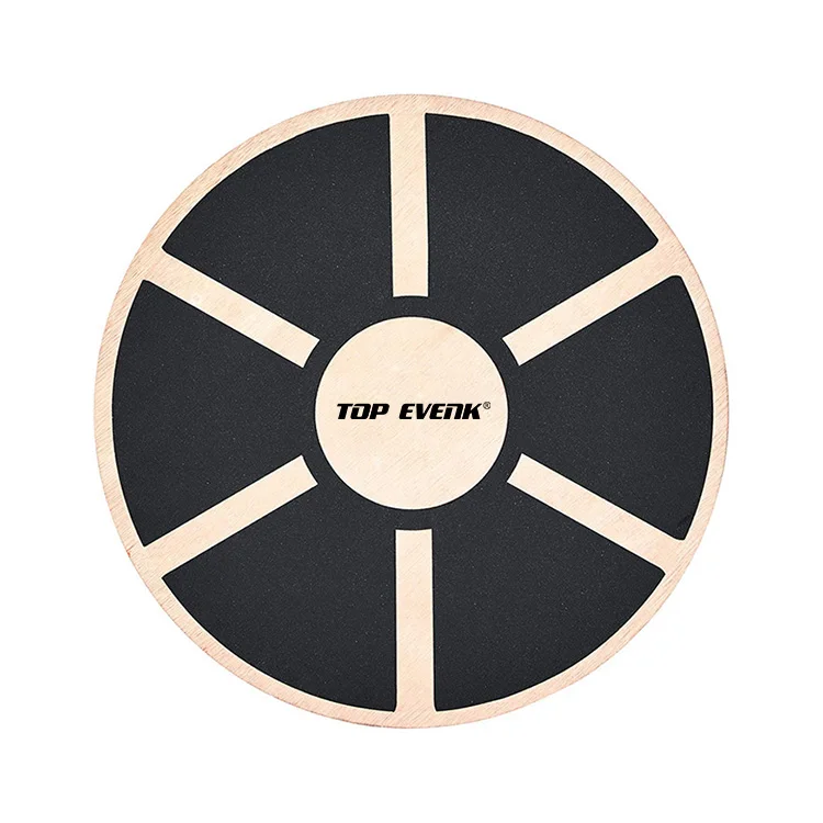 Custom Logo Fitness Popular Yoga Exercise Wooden Balance Board
