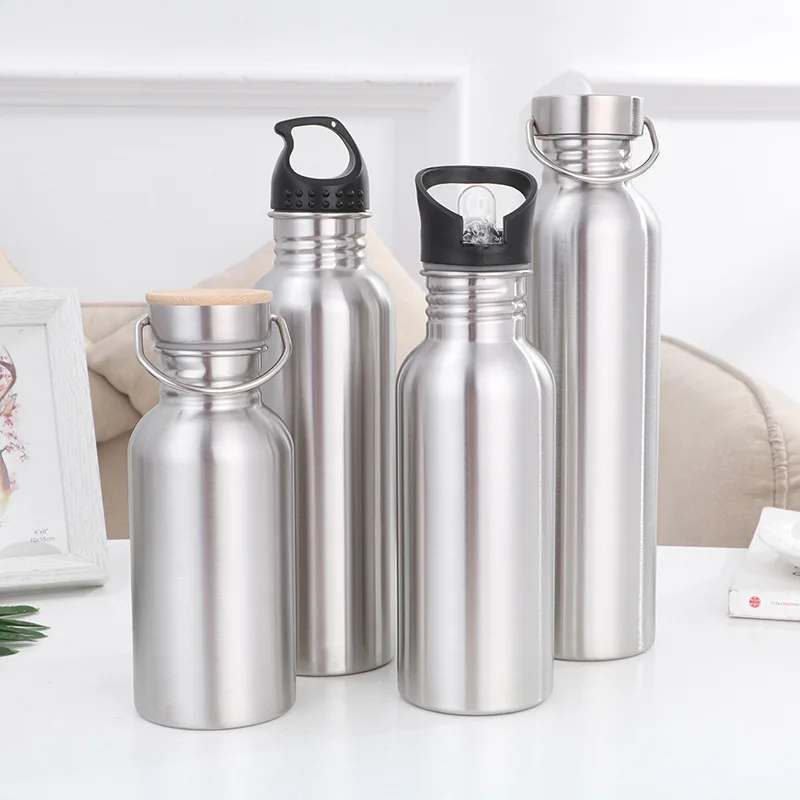 
Stainless Steel Water Bottle Wide Mouth bottle Insulated Water Bottles Keeps Hot and Cold Great for Hiking Biking 