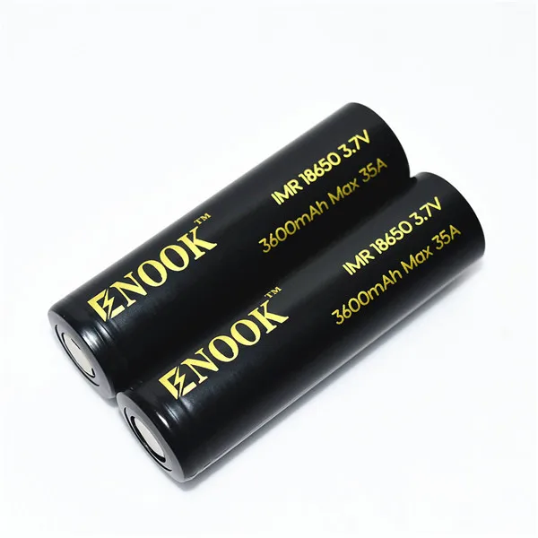 Enook large capacity 18650 electric bicycle battery 18650 3600mAh  cell lithium ion ebike battery for scooter