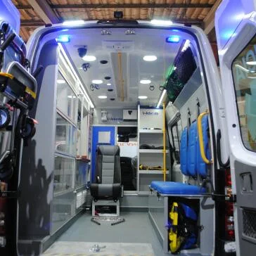 Aluminum ambulance Hiace Commuter sprinter camper van conversion kit