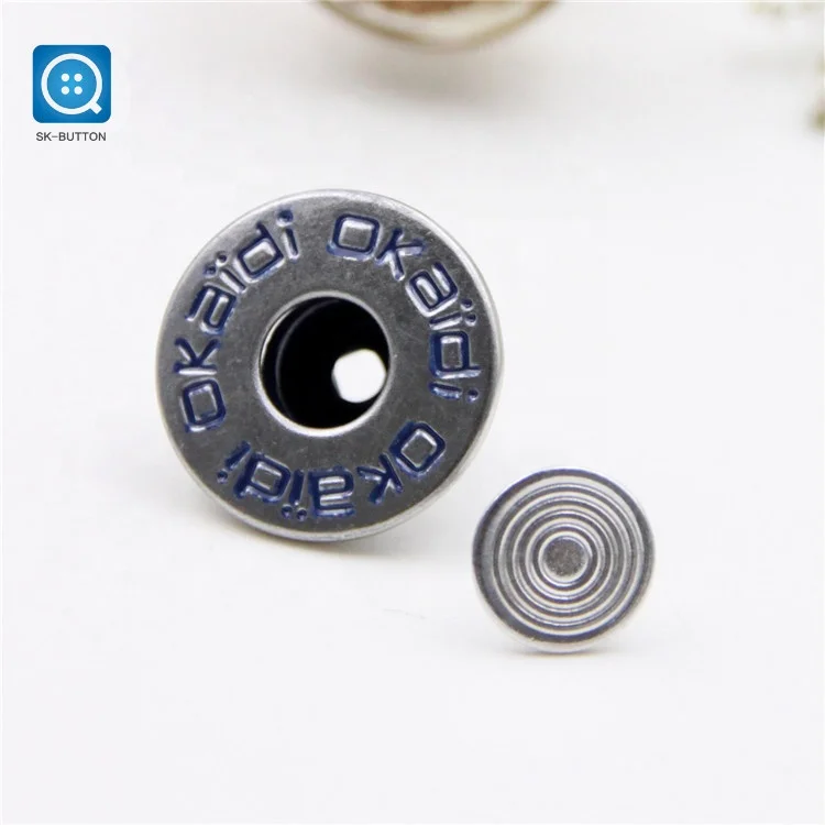 SK Custom High quality Rivet metal rivet jean denim button