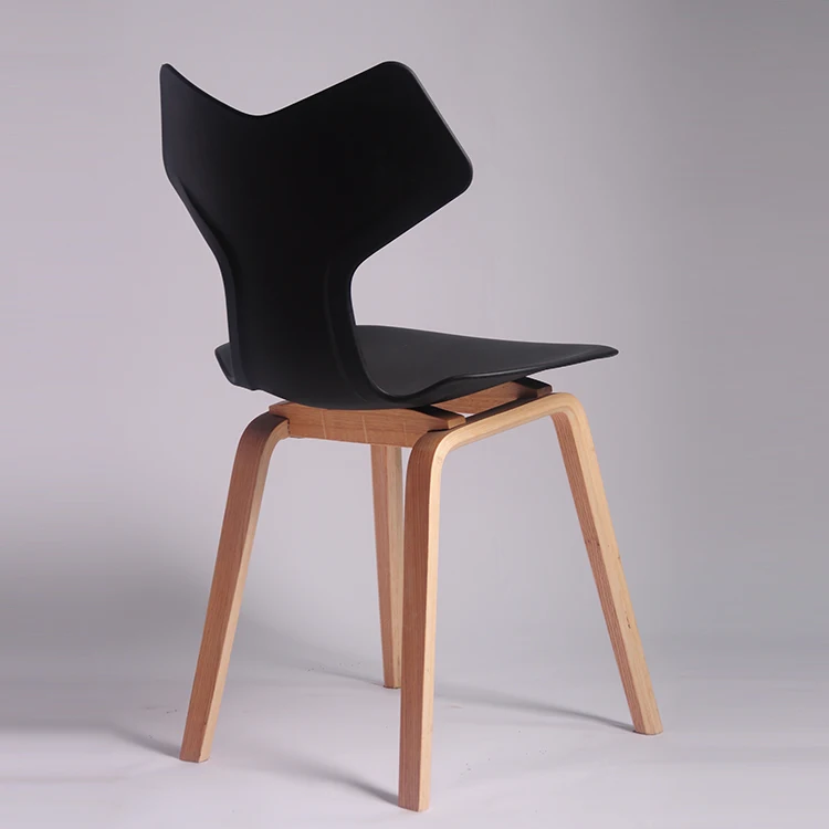 Popular Design Chair Dining Room Sets Wood Leg Chair In Different Color