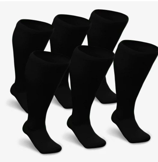 Unisex Crew Loose Fit Thick Diabetic Sock Men Cotton Bamboo Made custom logo anti-slip Diabetic socks