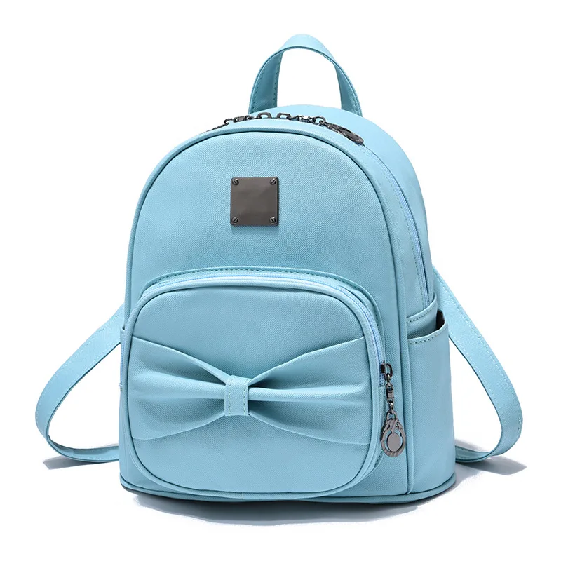 Cute hot selling  women  Backpacks Custom Logo  multi colorway pu Leather  travel fashion  woman School Backpack Bags