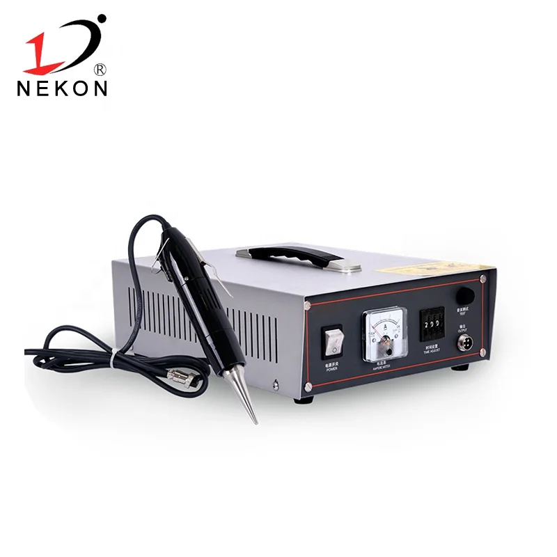 Plastic non woven fabric portable ultrasonic spot welding machine