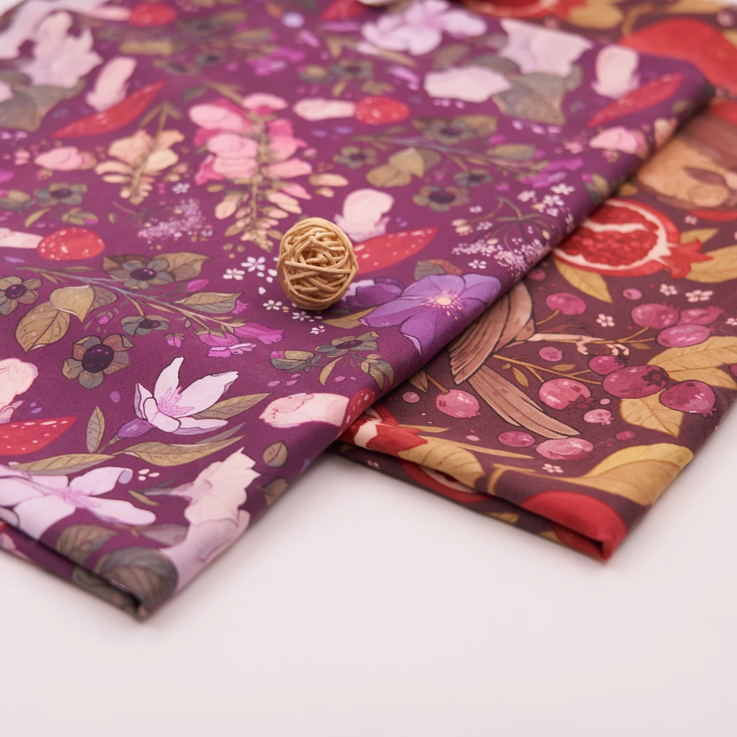 High quality custom printed twill tencel digital printing fabric for blouse dress and pajamas