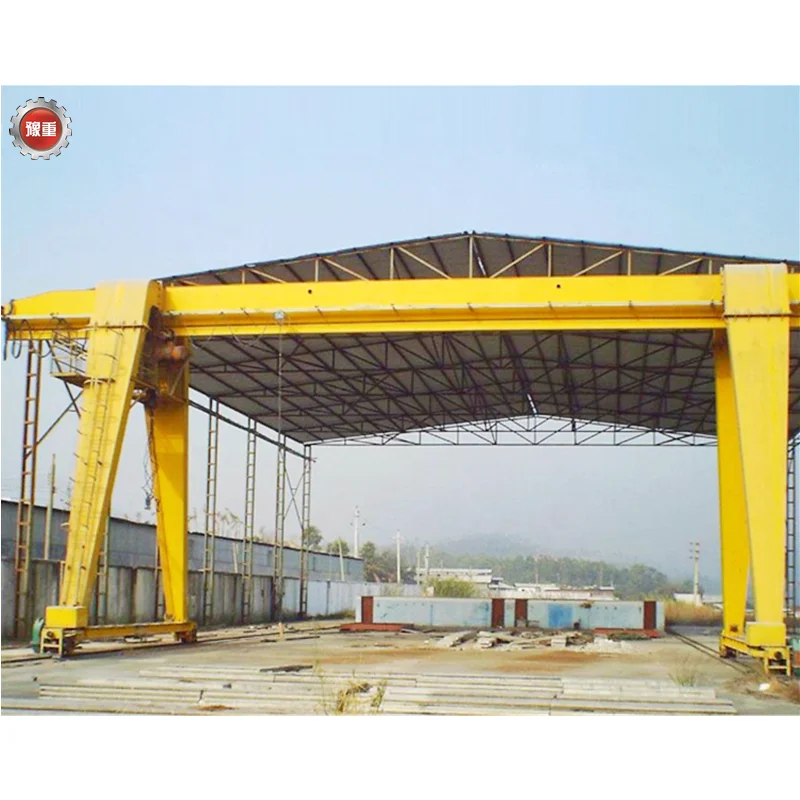 20 ton a frame crane outdoor steel pipe handling single beam gantry crane Electric hoist