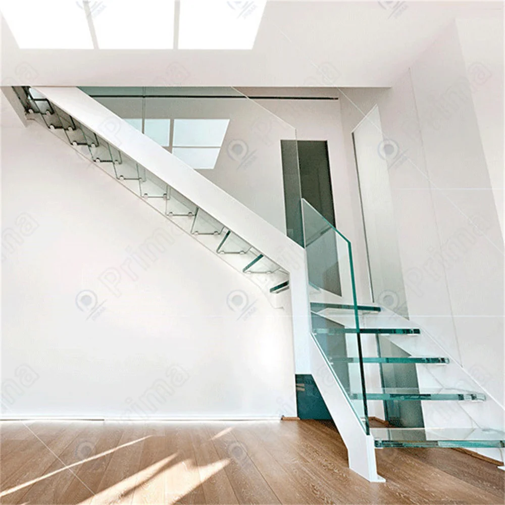 Building Materials Wall Stairs Led Light Step Indoor Original Wood Staircase