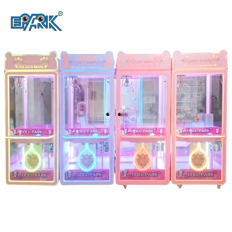 Coin Operated Mini Claw Crane Machine Arcade Game Lovely Claw Crane Machine For Kids