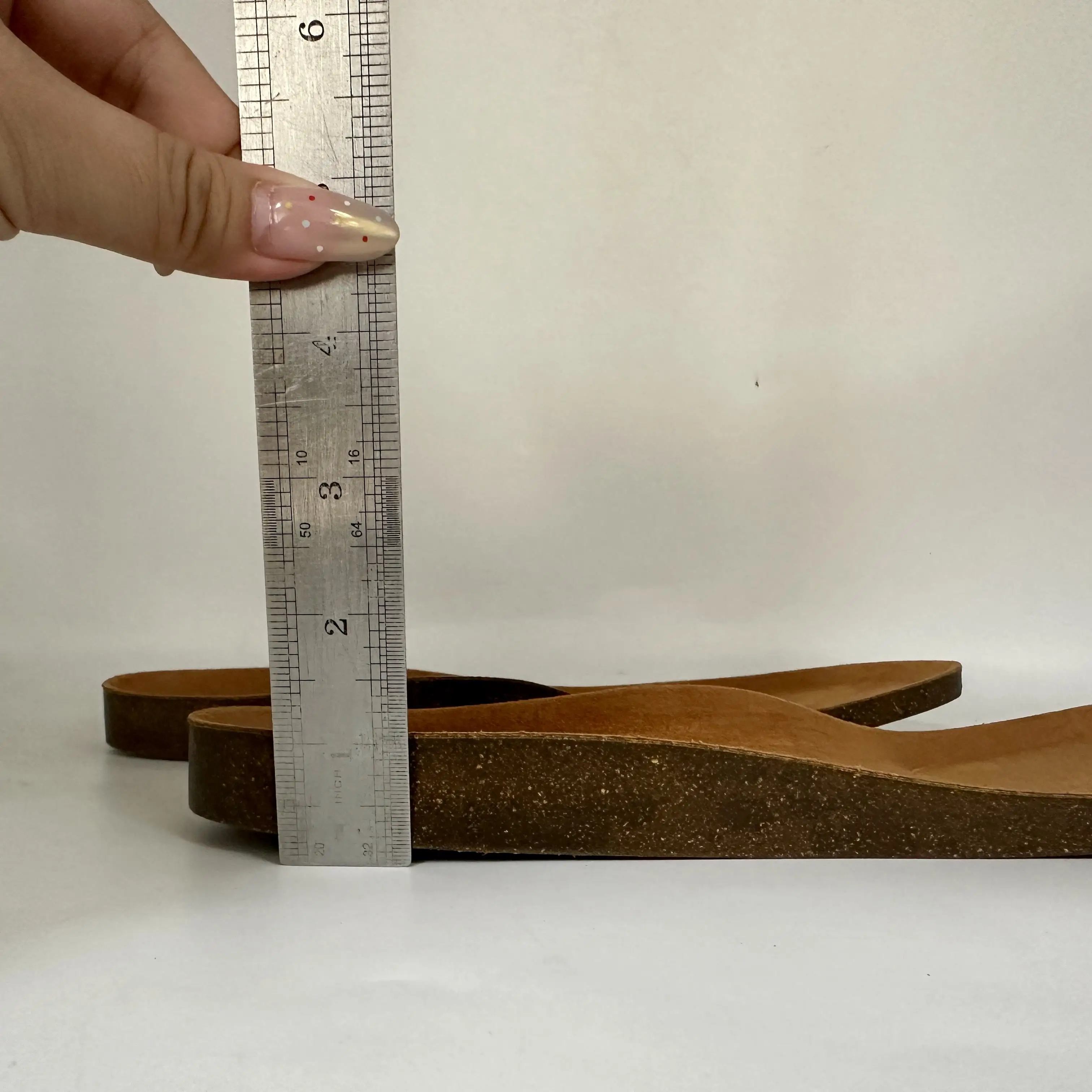 Hot Sell Cork Sole with Cover Enviroment Friendly Sandal Slipper Rubber Soles