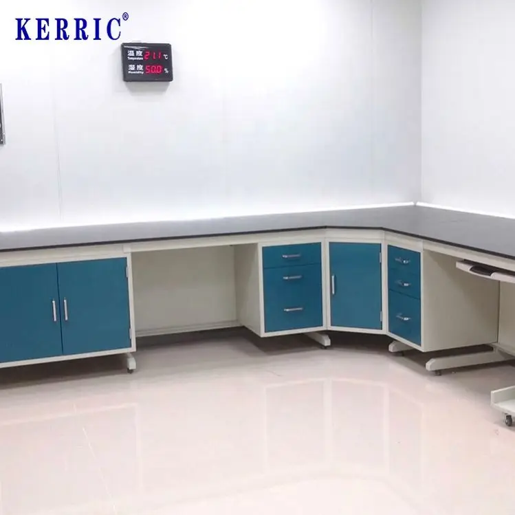 School Laboratory Work Bench Physics Lab Furniture Manufacturer Metal China High Quality Iron Modern Customizable School Desks