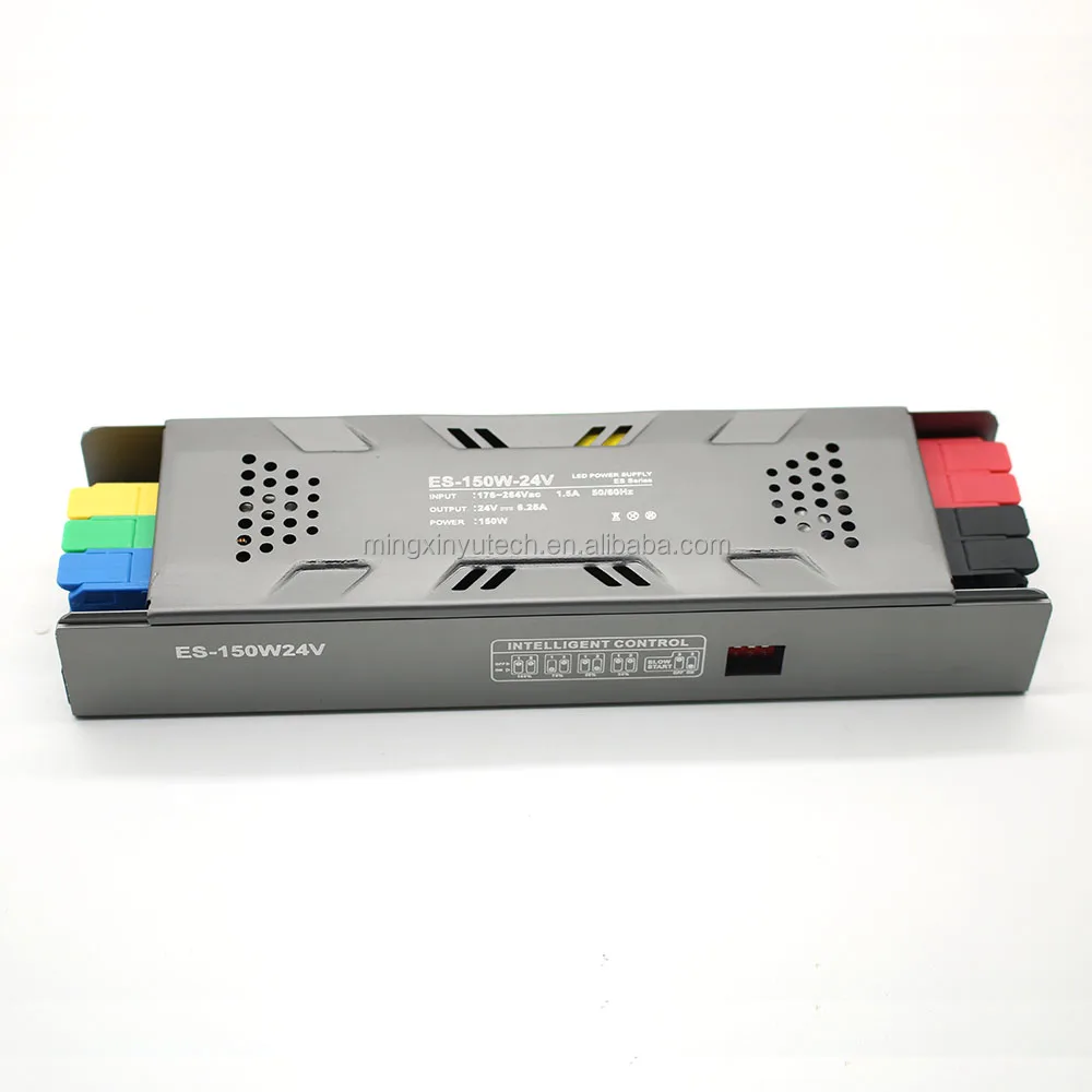 Ultra Thin LED Dial Dimming Power Supply 12v 24v 60w 100w 200w 300w 400w Dimming Dimmable Led Light Power Supply 12v 24v 100w