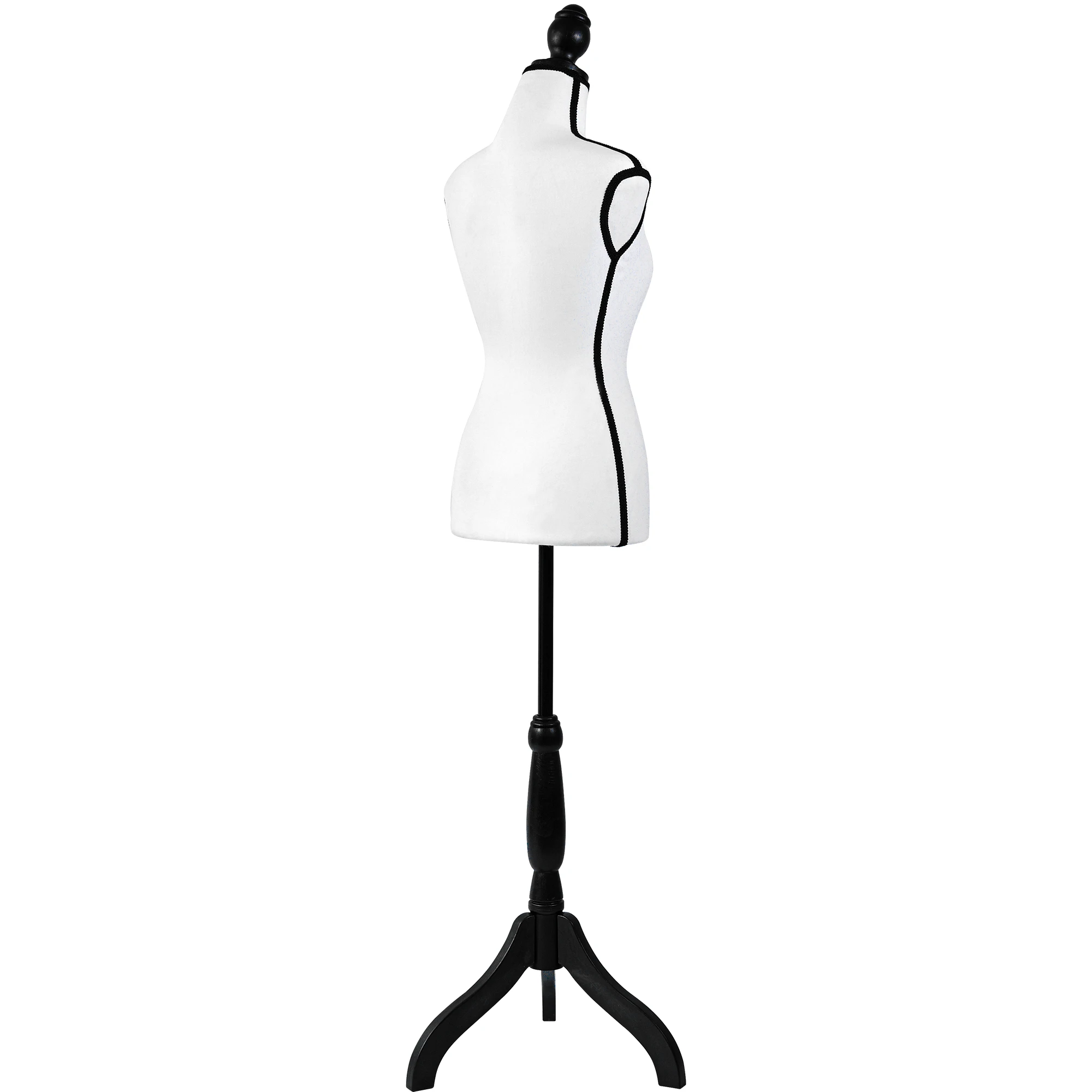 White Female Mannequin Torso Customized Headless Mannequin Adjustable Sewing Half Body Tailoring Female Mannequin