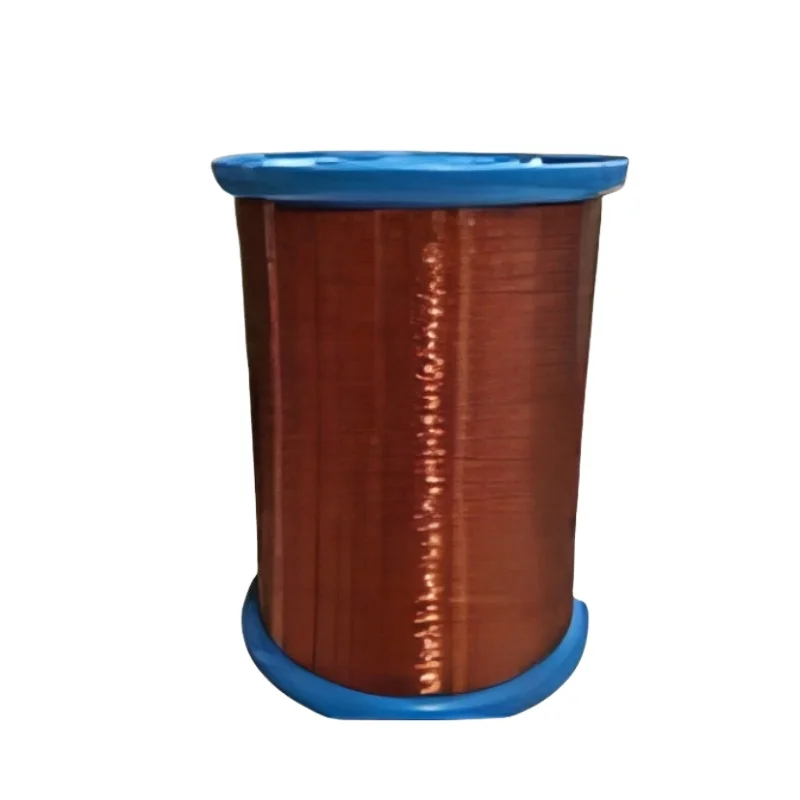 Stock High Quality Polyester 130 Degrees Class B Enameled Copper Wire Insulated Coiled for fan motor
