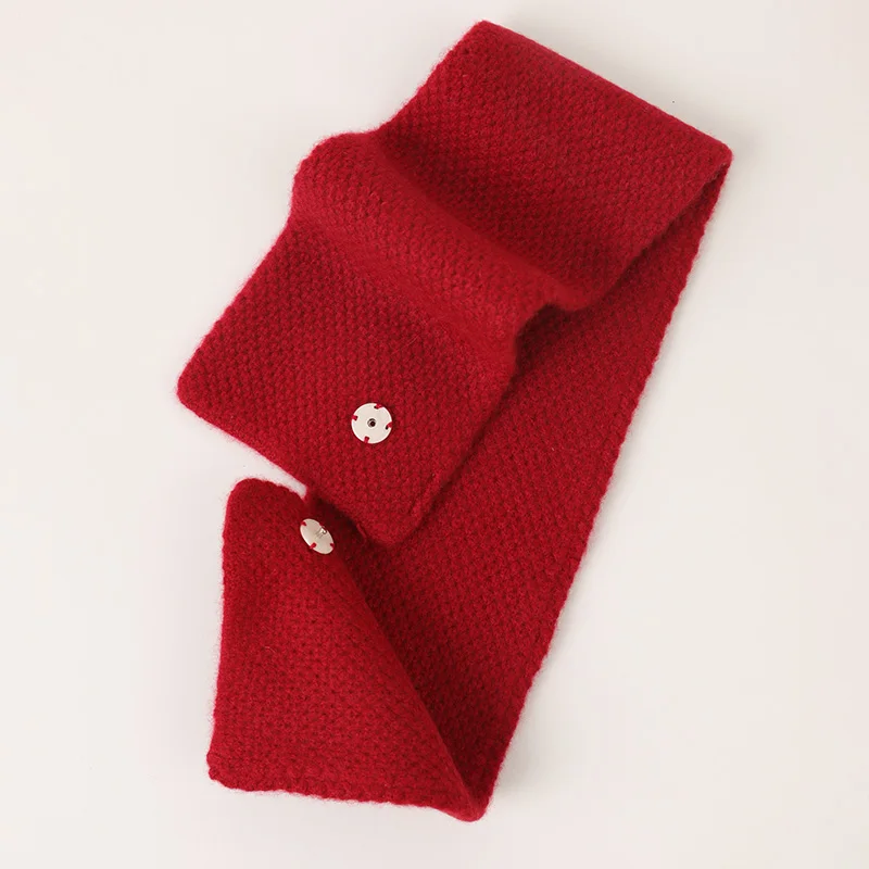 sik friendly soft pure cashmere kids snood scarf custom winter knitted baby neck warmer stole cashmere scarves shawl