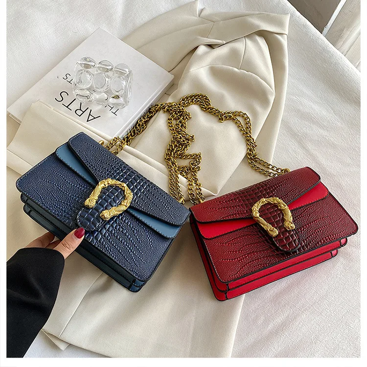 Wholesale Custom Chain Purses Classic Clutch Shoulder Bag  Small Crossbody Designer Handbag for Women