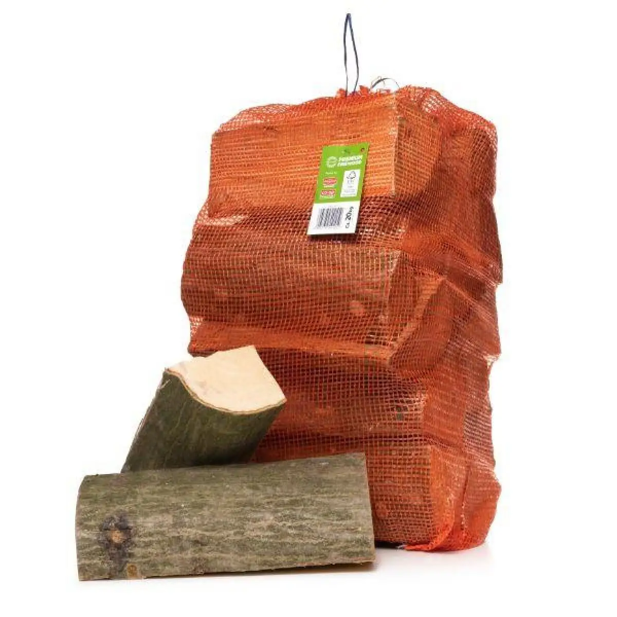 PP mesh bag for firewood UV treated 40L 60L firewood packing woven bags