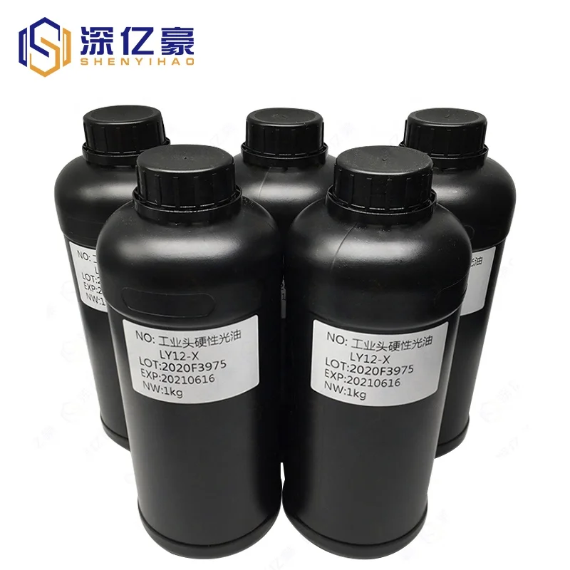 Ricoh Gen5 УФ-чернила УФ-лак для увеличения блеска для ПВХ печати для Epson xp600 tx800 Ricoh GH2220 Gen6 головка