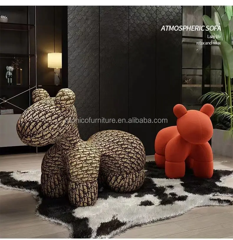 Современное роскошное уютное кресло Monico с милым мультяшным пони удобное детское кресло-качалка мебель для дома дизайн дивана
