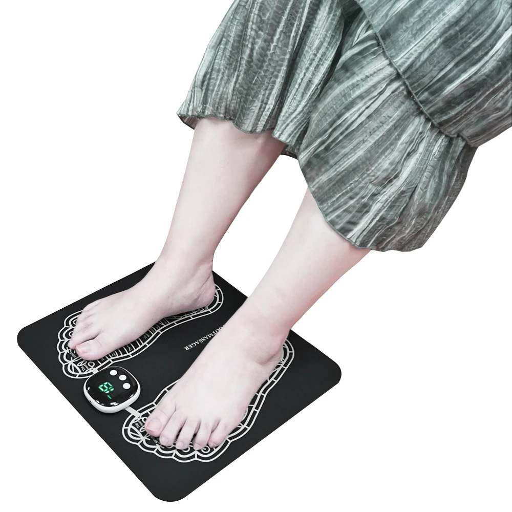 Foot Massager EMS Rechargeable Massage Mat Foot Relaxation Pads