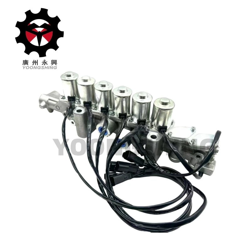 Excavator engine spare part PC200-7 Stainless Steel Oil Solenoid Valve Group Assy 20Y-60-31212 For PC210-7 PC220LC-7 PC270-7