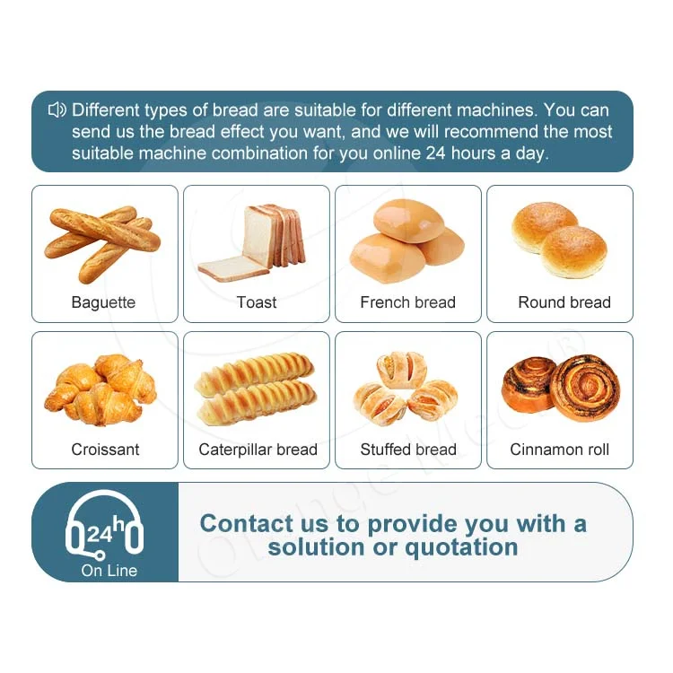 ORME Machine De Fabrication Du Pain Complete Bakery Baking Equipment Commercial Bread Make Machine