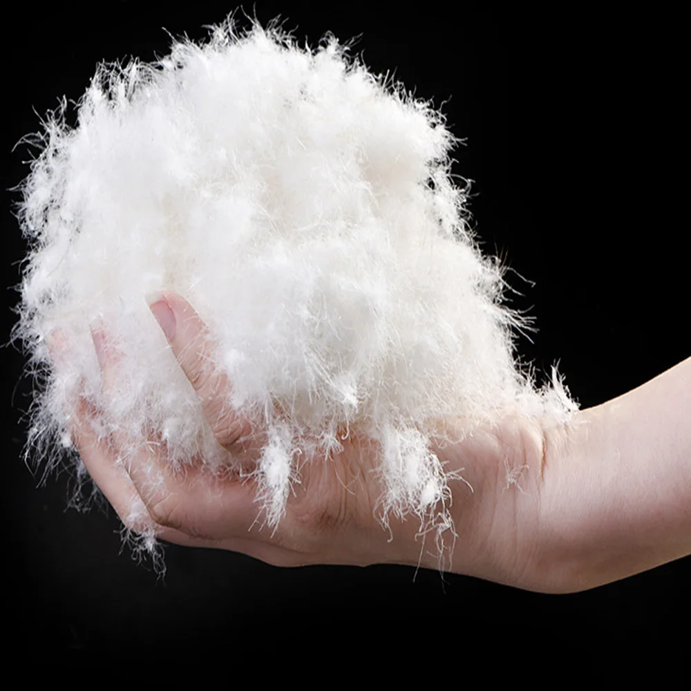 Factory Manufacture Wholesale  Down Goose Feather High Filling Power White New Goose Down  Vest  Goose Filling